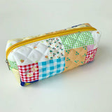 CASUAL FLORAL PENCIL CASE COSMETIC BAG_CWAB1044