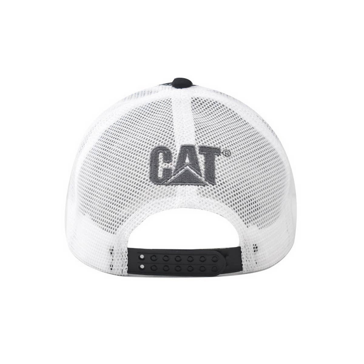COTTON NEW CAT LETTER EMBROIDERED TRUCKER HAT_CWAH1366