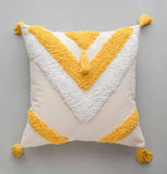 MULTI FLEECE PATTERNED COZY PILLOW COVER_CWMM0034