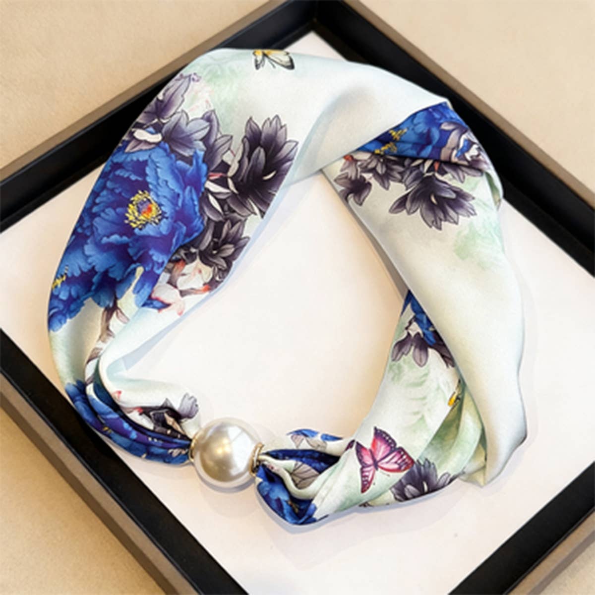 Skinny Silk Neck Scarf For Shirts_Cwasc03935