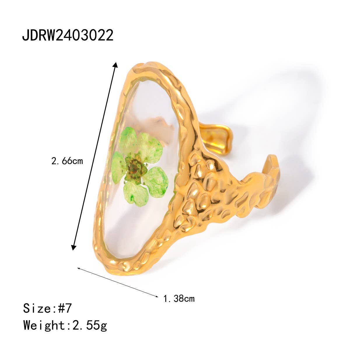 ROUND PRESERVED DRIED FLOWER RING_CWAJE1777