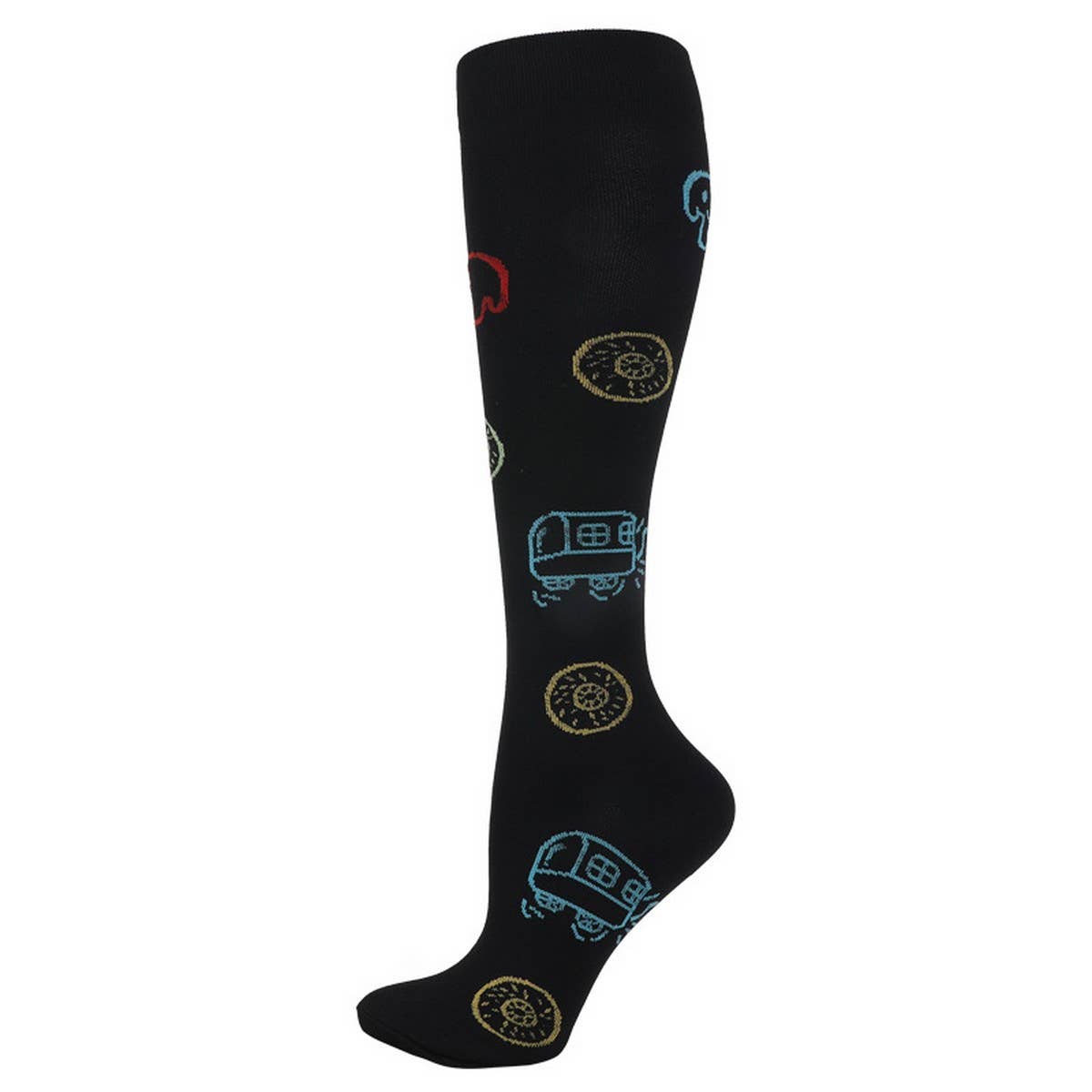 Women'S Cycling Sports Long Compression Socks_Cwms1876