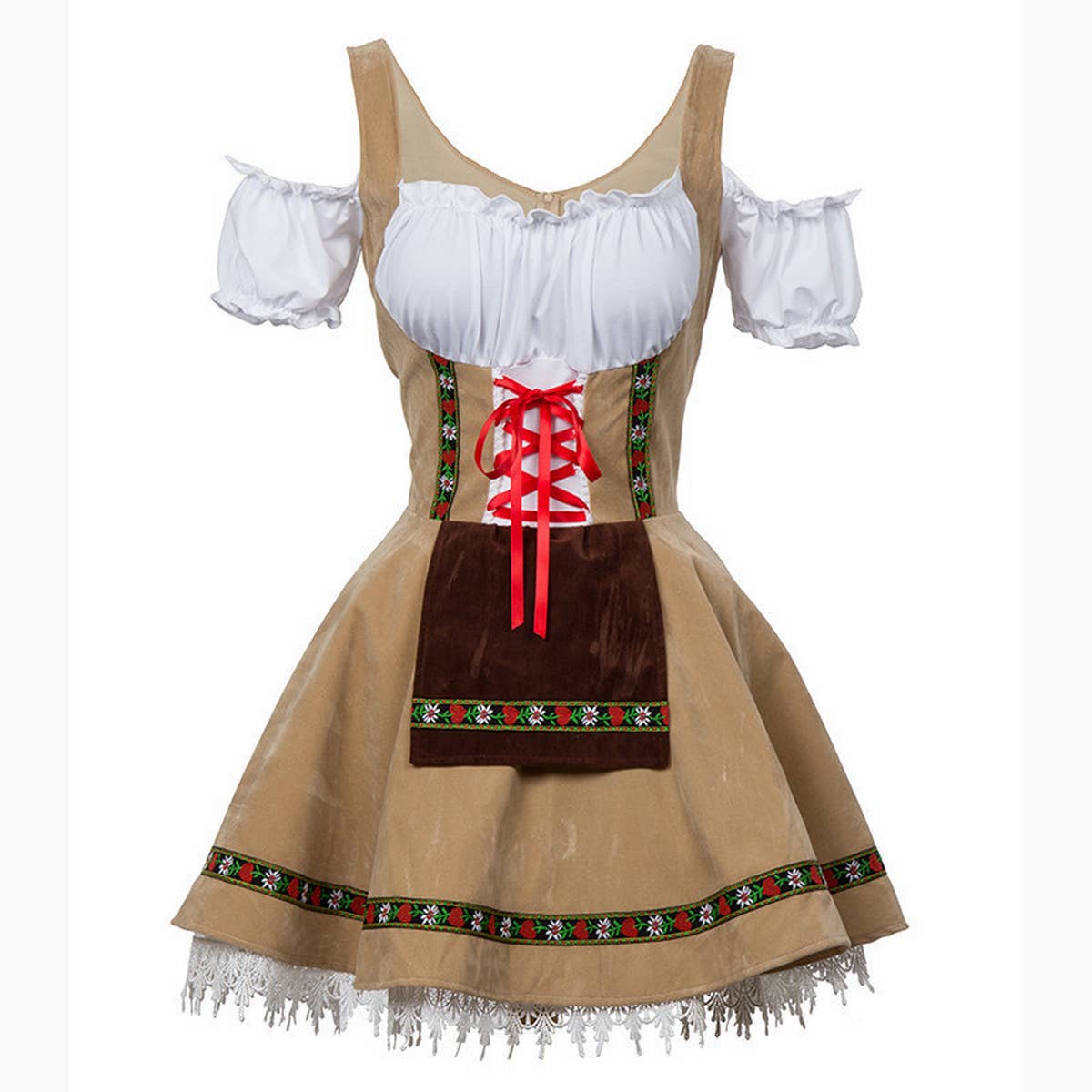 HALLOWEEN BEER GIRL DRESS COSTUME_CWMM1516