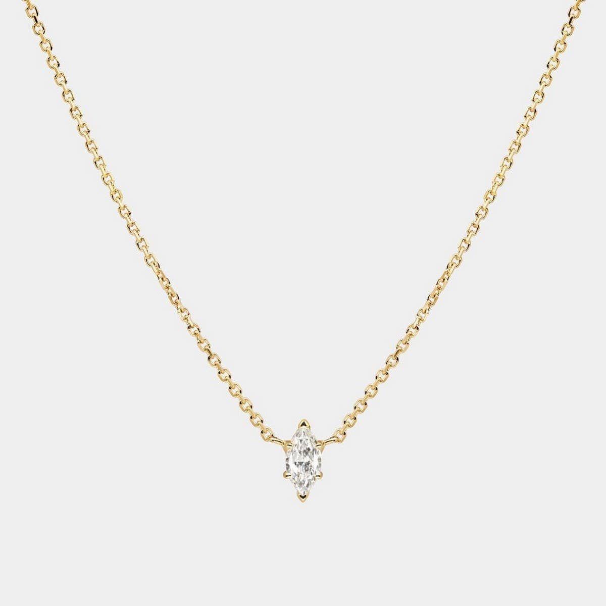 Zirconia Val Round Pendant Necklace_Cwmm5291