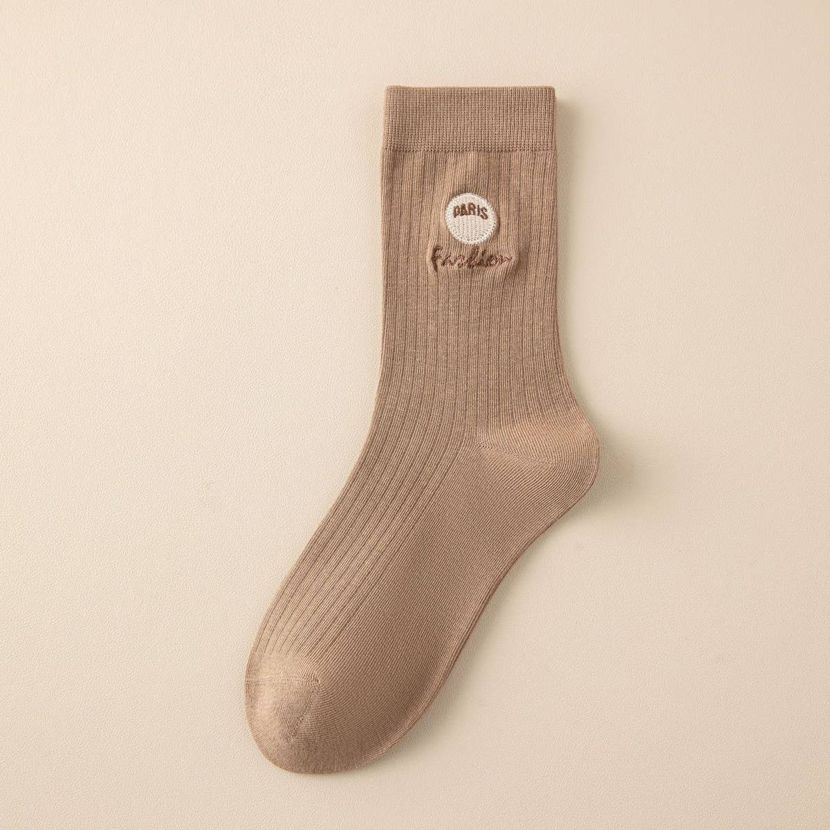 CASUAL LETTERS 2024 NEW EMBROIDERED SOCKS_CWMS0951