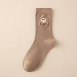 CASUAL LETTERS 2024 NEW EMBROIDERED SOCKS_CWMS0951
