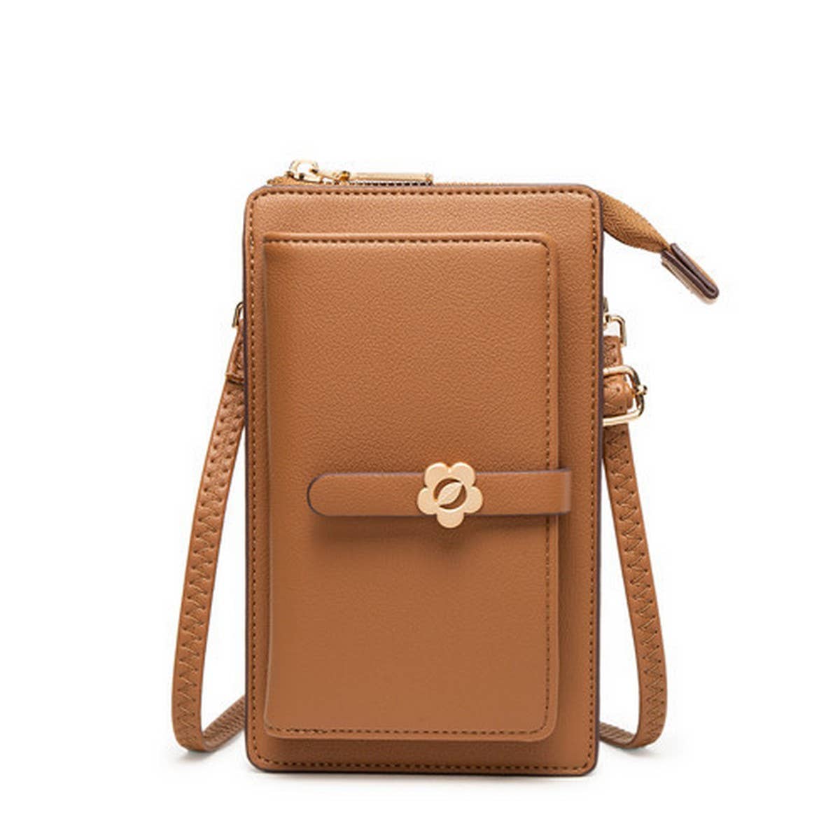 FASHION TRENDY ZIPPER BUCKLE WALLET_CWAB2333