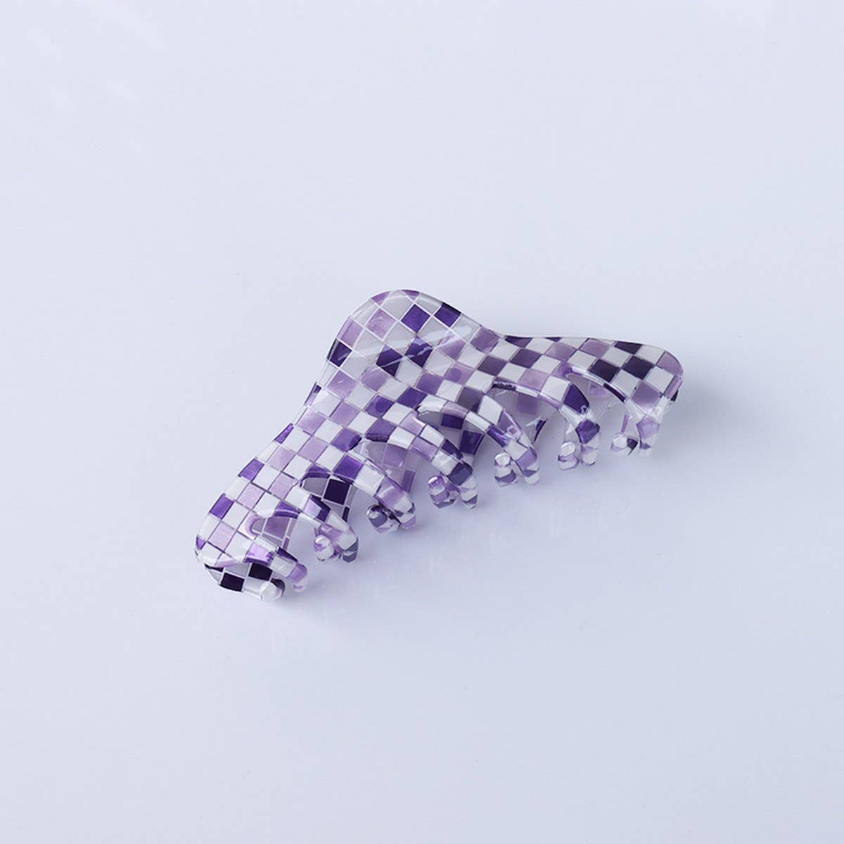 11 5CM SOLID EDGE HAIR CLAW LARGE BACK SHARK CLIP_CWAHA2613