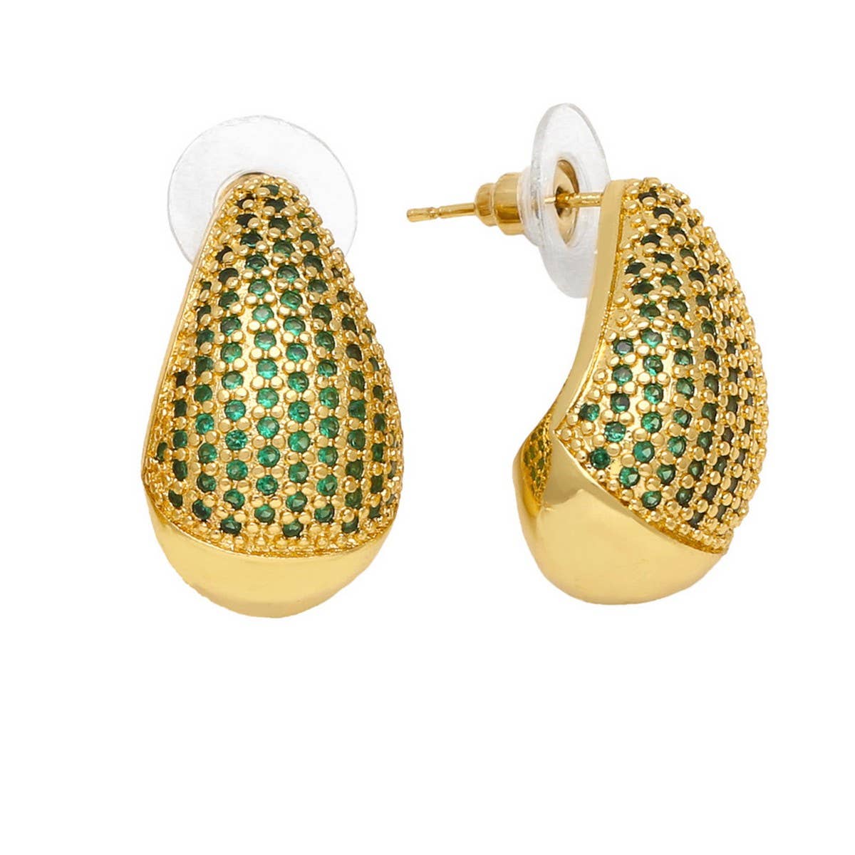 FASHIONABLE DROPLET SHAPED EARRINGS_CWAJE0976