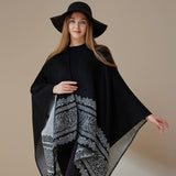 SHAWL WARM CAPE WITH CASHMERE CAPE_CWASC2214