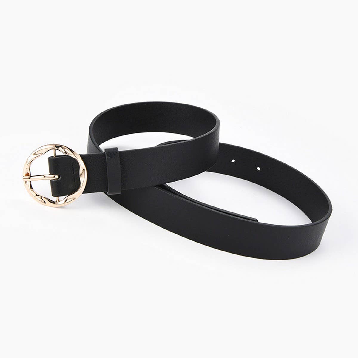 Cwabe0384_Snake Print Leopard Zebra Print Milk Print Belt