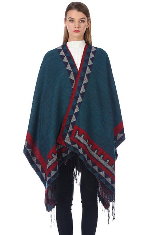 Dandy Patterned Fashion Shawl Wrap_Cwasc044