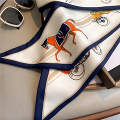 SPRING AND SUMMER THIN BEVEL RIBBON HEAD SCARF_CWASC1531