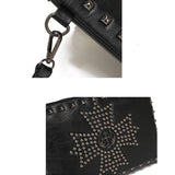 Vintage Rivet Large Capacity File Pack Handbag_Cwab1481