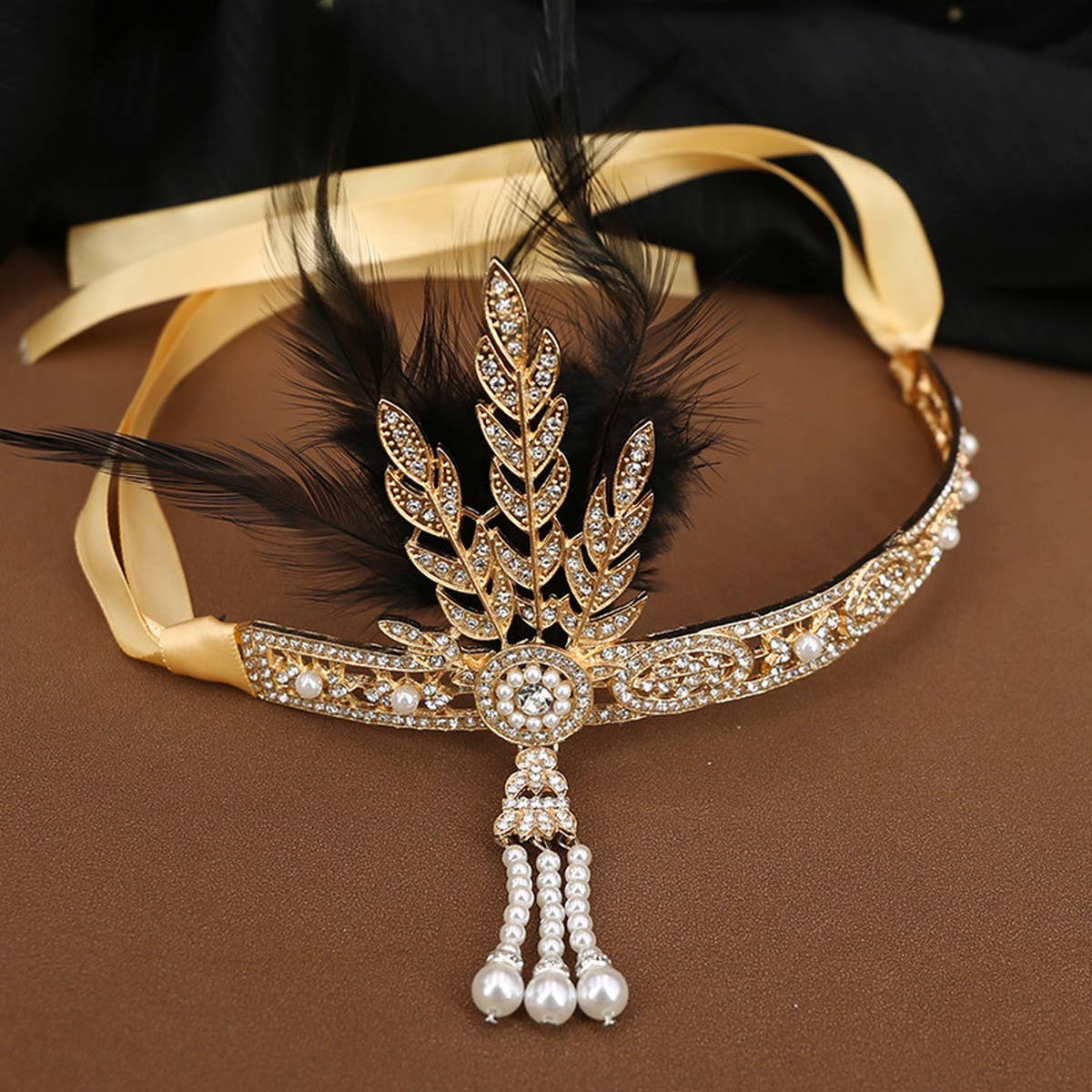 GATSBY JEWELRY CROWN SAME STYLE BRIDAL HEADDRESS_CWMM2018