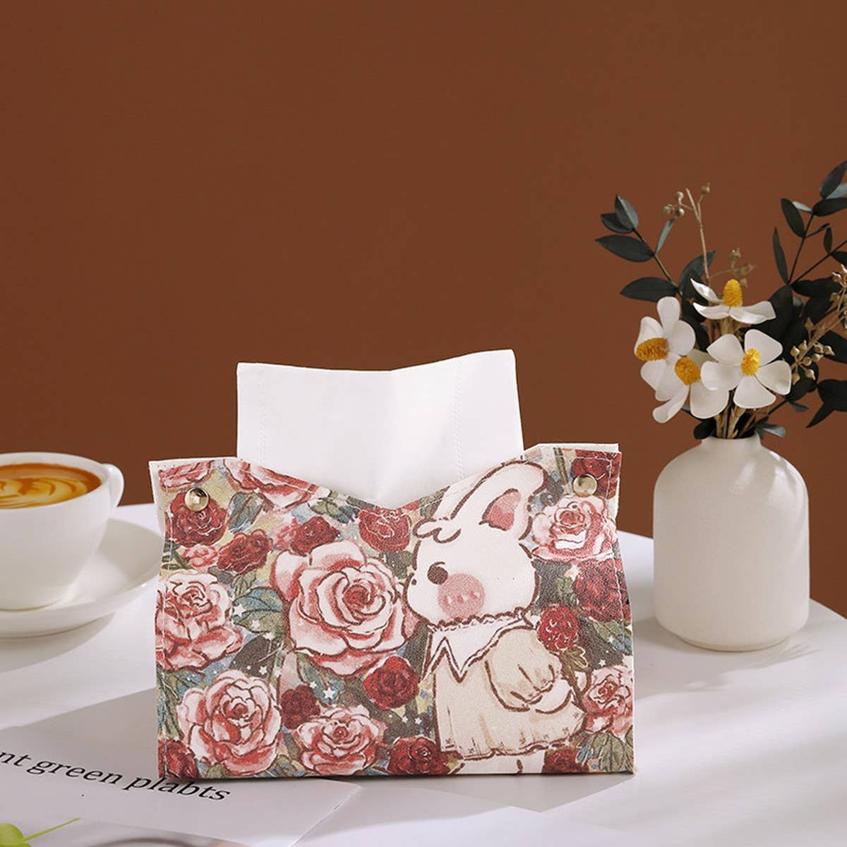 NEW HOUSEHOLD CUTE CARTOON RABBIT TISSUE BOX_CWMM2243