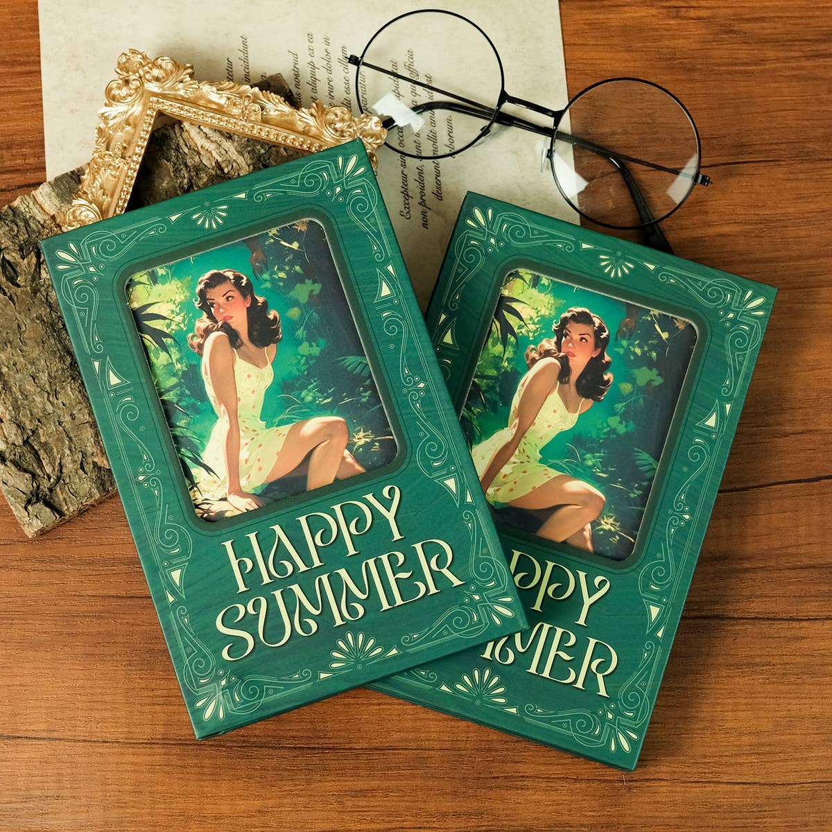 RETRO HAPPY SUMMER PORTABLE NOTEBOOK_CWMM1858