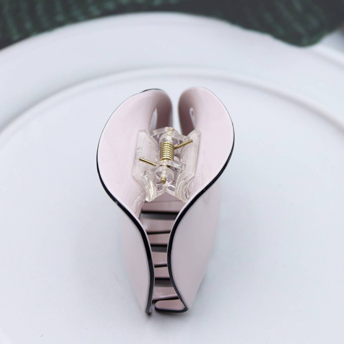 SEMI CIRCULAR ELEGANT SOLID COLOR HAIRPIN_CWAHA2612