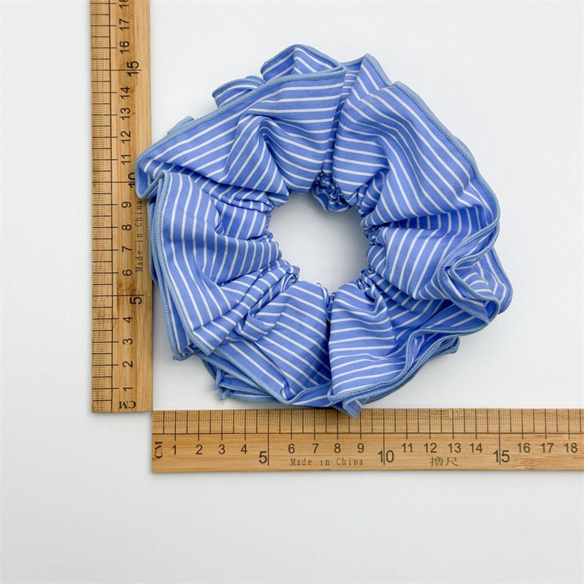 2024 NEW STRIPED LARGE INTESTINE HAIR TIE_CWAHA2436