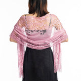 FASHIONABLE EVENING HOLLOW LACE SHAWL_CWASC1072