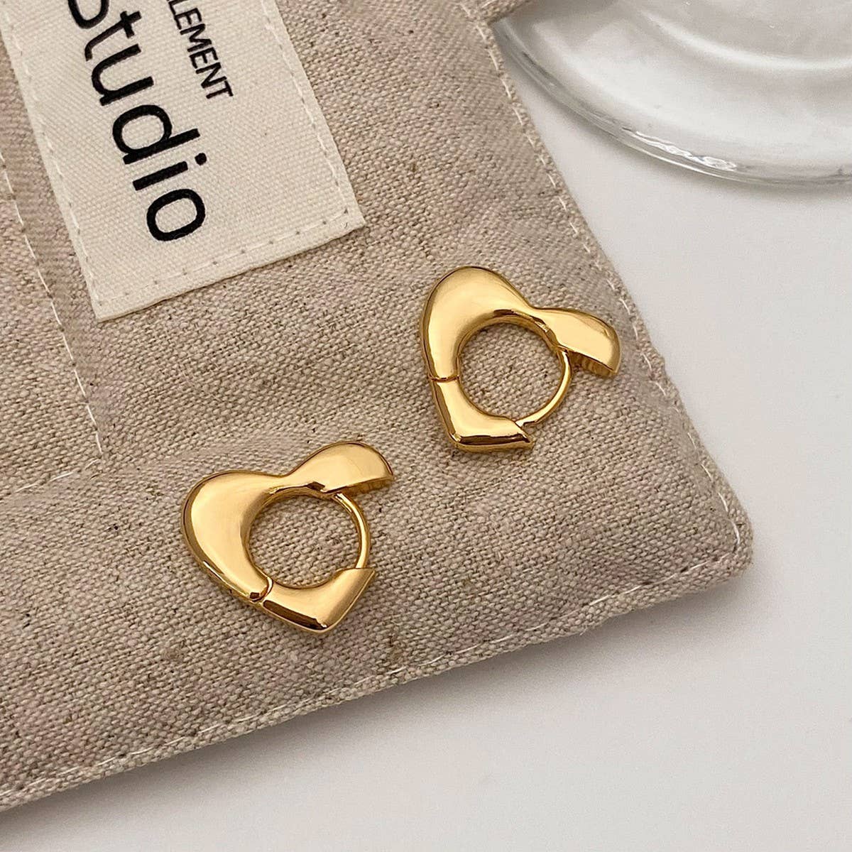 Valentines Day High-End Vintage Heart Earrings