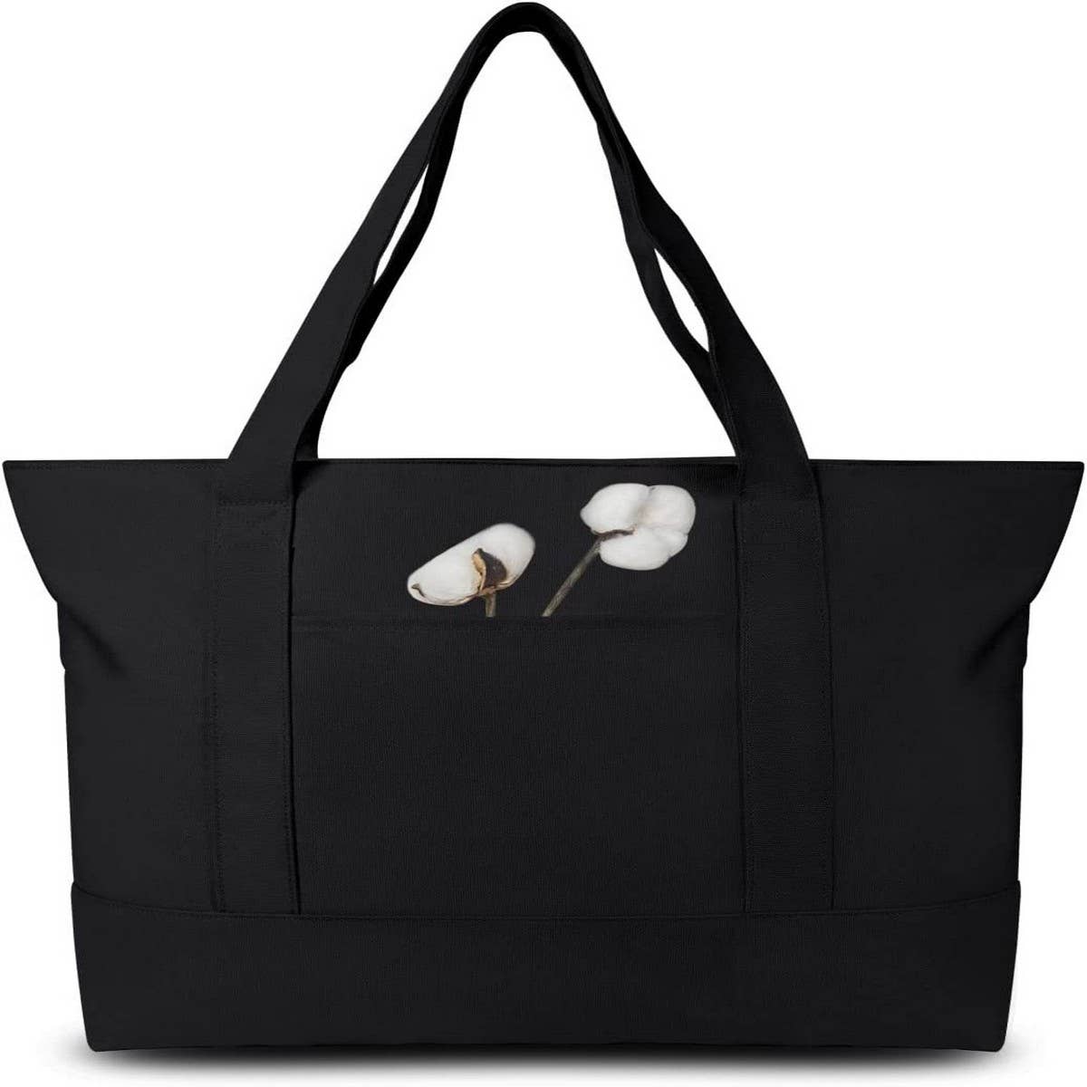 Cwab2874_Canvas Home Shopping Large Capacity Tote Bag