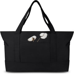 Cwab2874_Canvas Home Shopping Large Capacity Tote Bag