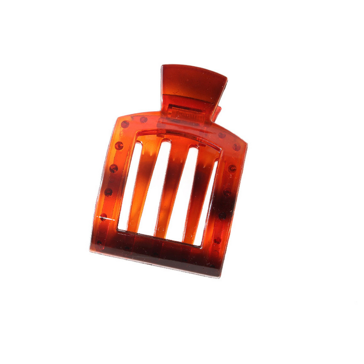 PC SQUARE HAIR CLIP ELEGANT UPDO CLAW_CWAHA6517