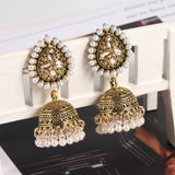 HANDMADE TASSEL BELL STYLE EARRINGS_CWAJE2240
