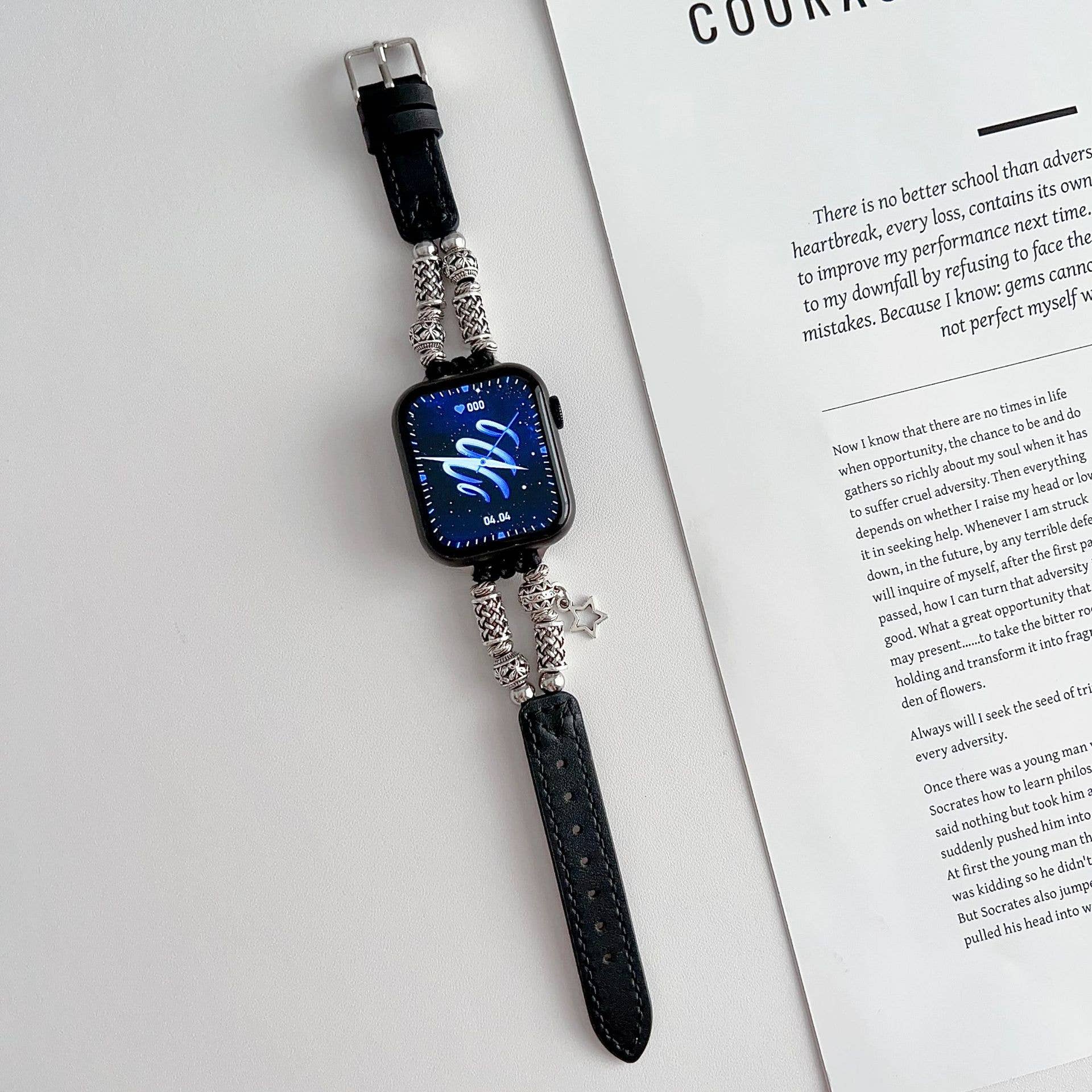 IWATCH9 1 SE FIVE POINTED STAR ORNAMENT STRAP_CWWW0061