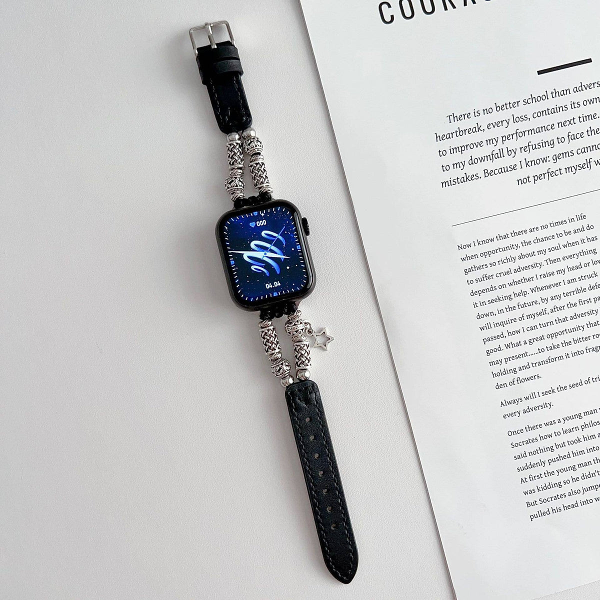 IWATCH9 1 SE FIVE POINTED STAR ORNAMENT STRAP_CWWW0061