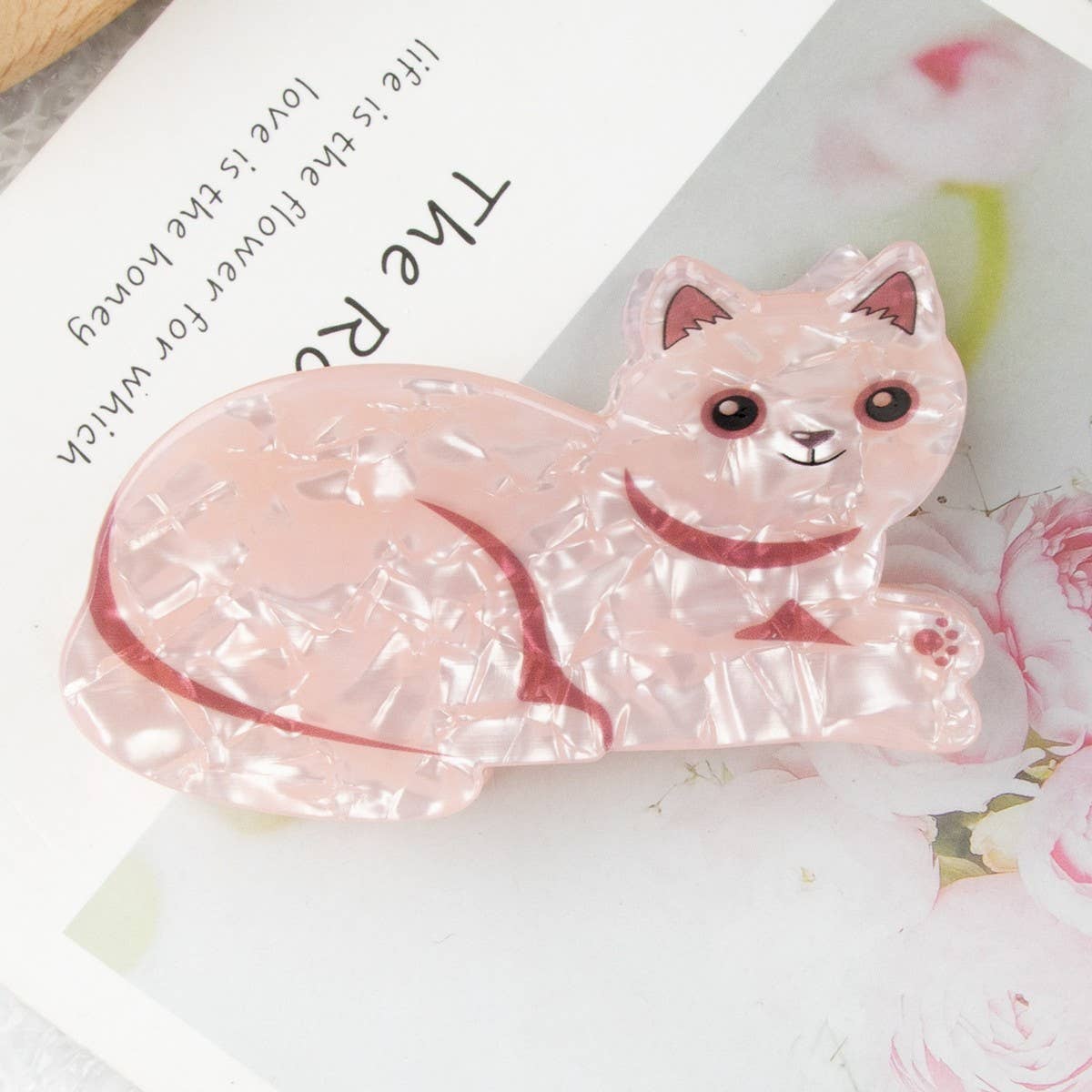 CUTE CAT HAIR CLAW CLIP FOR WOMEN CARTOON STYLE_CWAHA0689