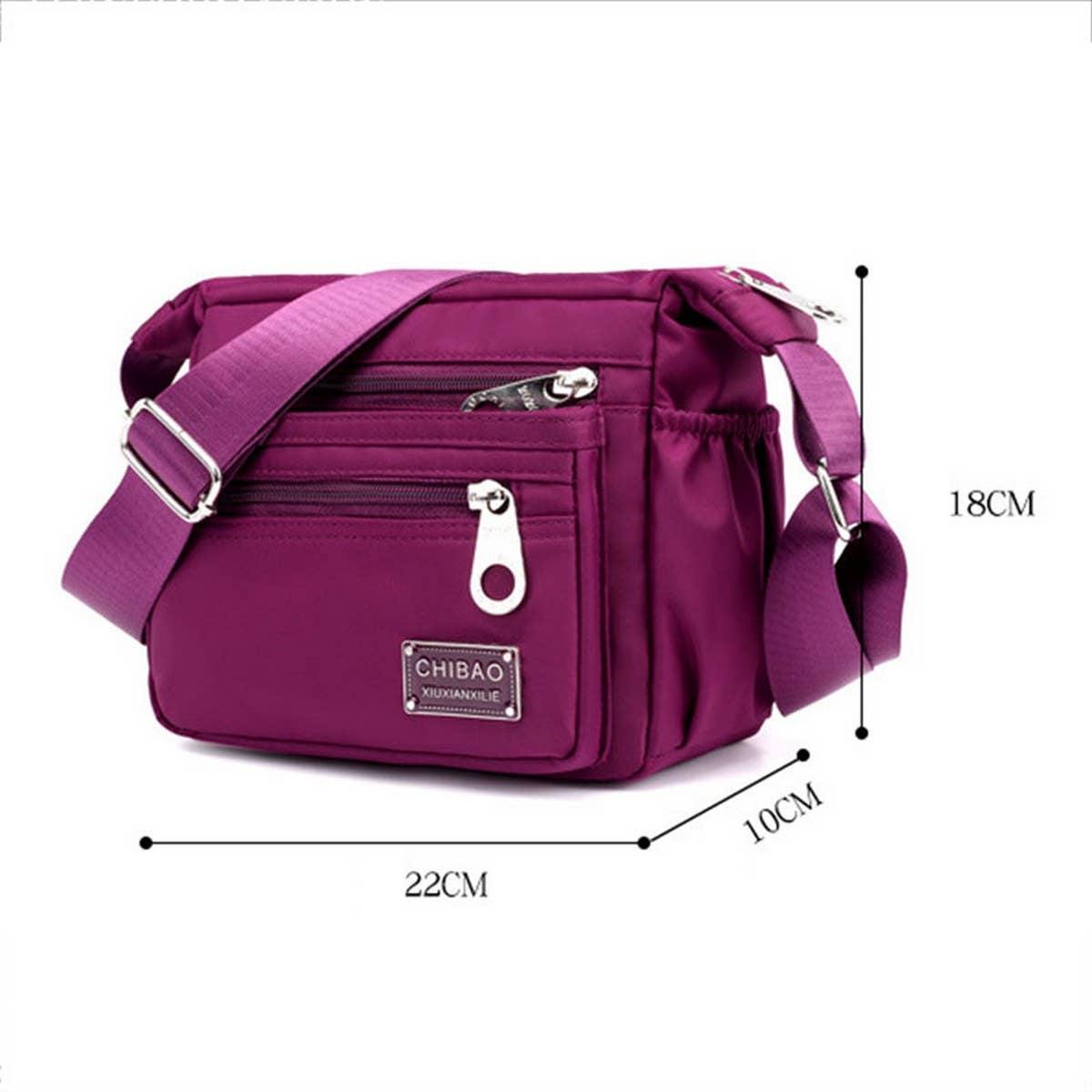 FASHION OXFORD CANVAS CROSSBODY SHOULDER BAG_CWASC1732