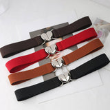 Cwabe0562_Love Buckle Elastic Belt