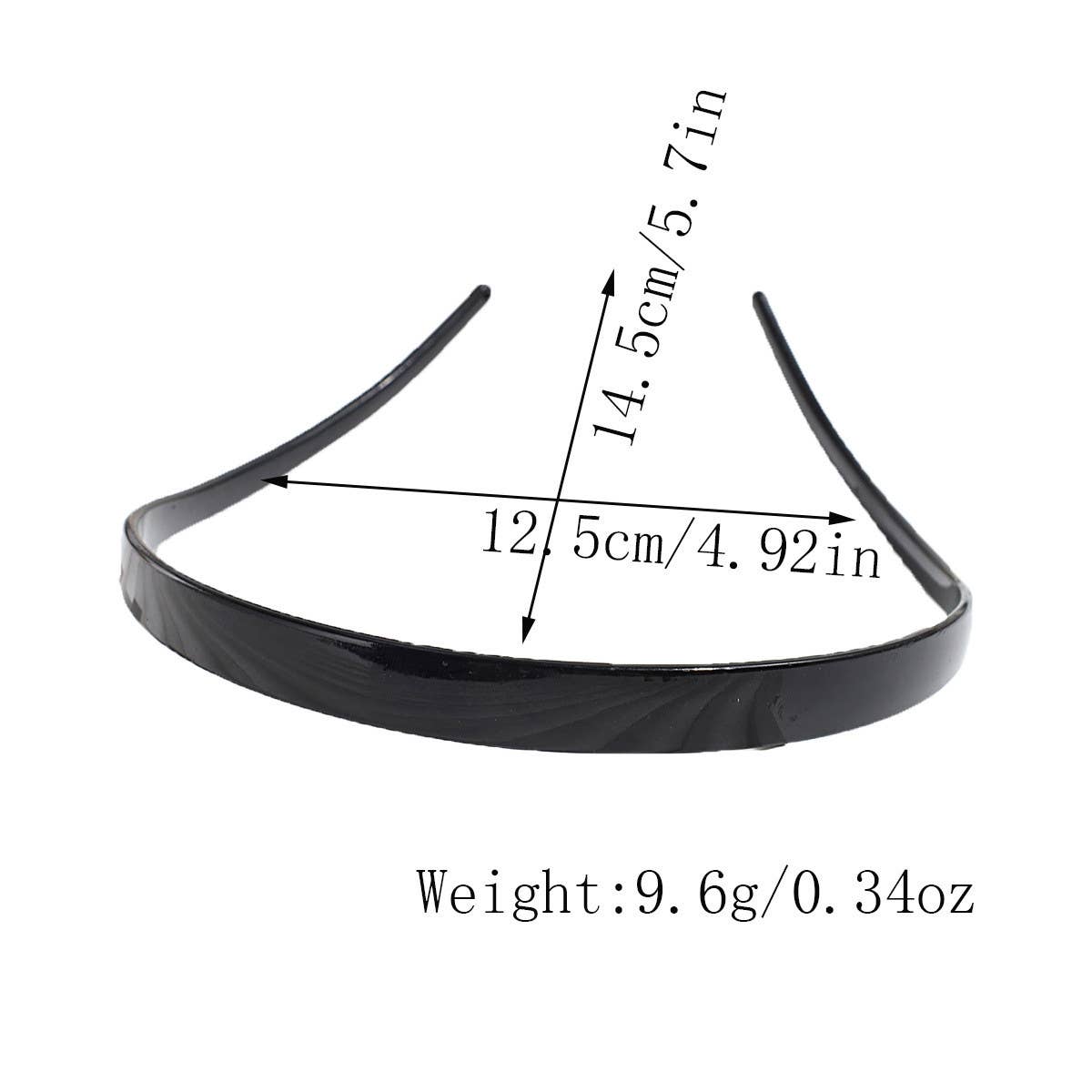 SIMPLE CASUAL JELLY COLOR HEADBAND WITH TEETH_CWAHA2262