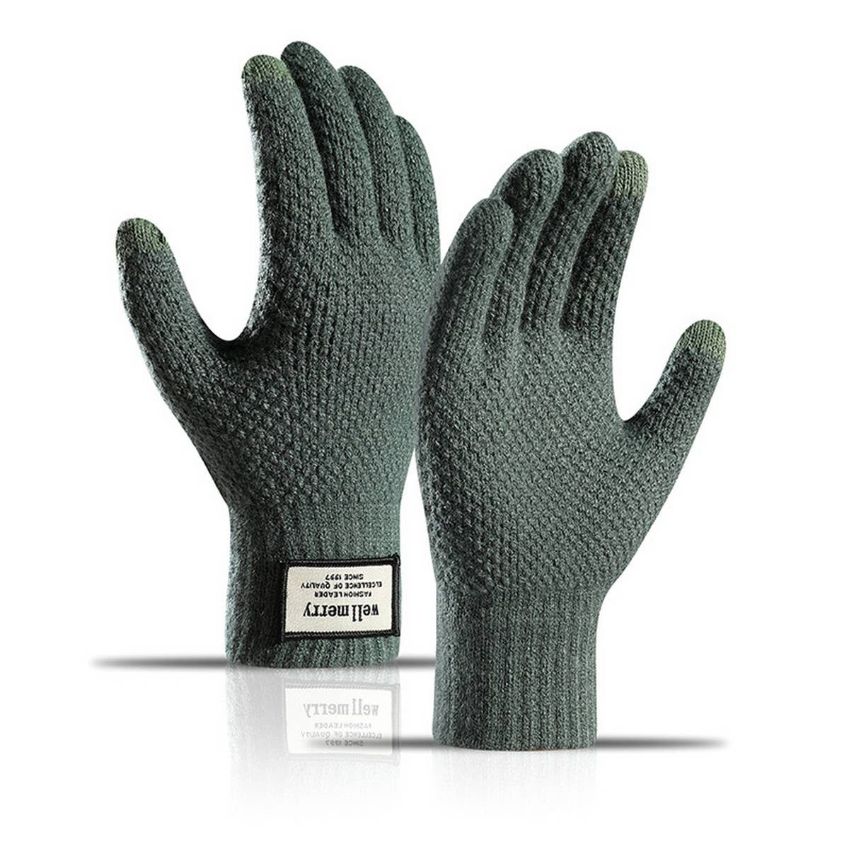 MENS AUTUMN AND WINTER THICKENED FLEECE GLOVES_CWMM1499