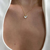 SUMMER STARFISH CONCH PENDANT NECKLACE_CWMM5328