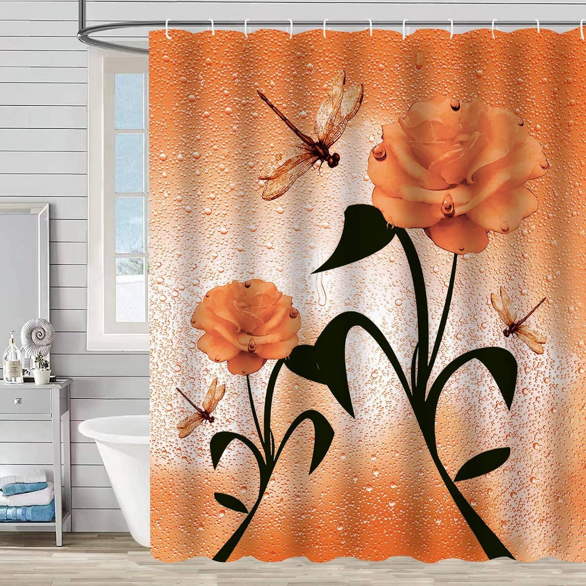 HOT SELLING PRINTED WATERPROOF SHOWER CURTAIN_CWMM1799