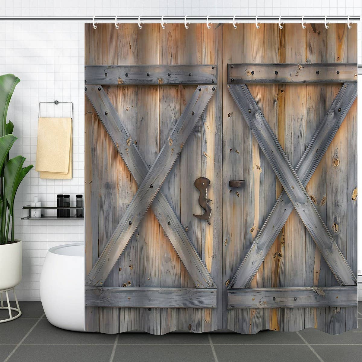 DIGITAL PRINTING WATERPROOF SHOWER CURTAIN_CWMM1790