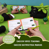 CAT POT PLANT CROCHET NEEDLE MATERIAL PACK_CWMM0817