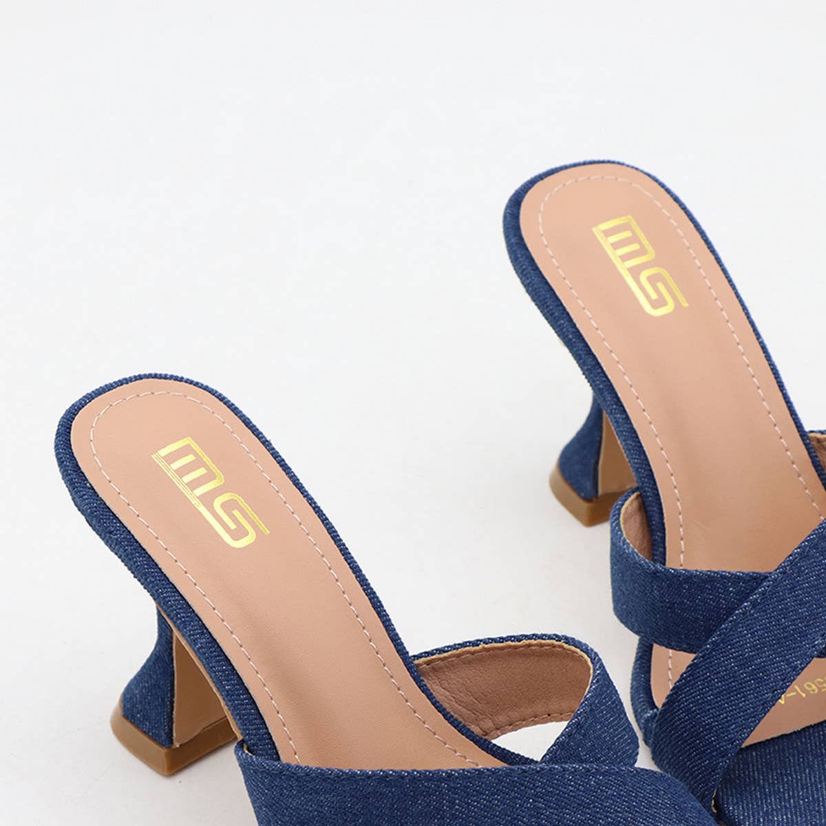 Women Versatile Outer Wear High Heel Slippers