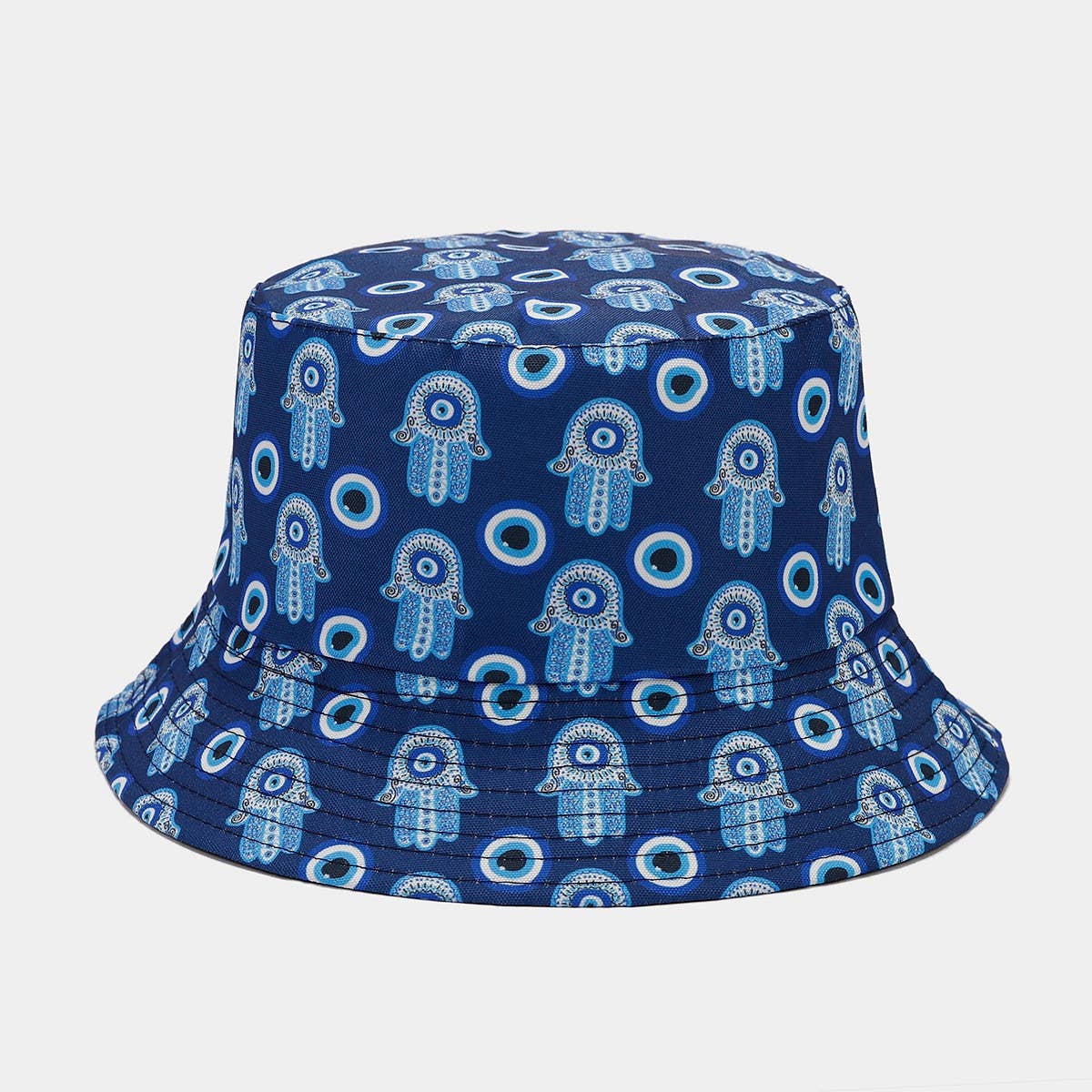 RETRO FULL PRINT DOUBLE SIDED BUCKET HAT_CWAH1650