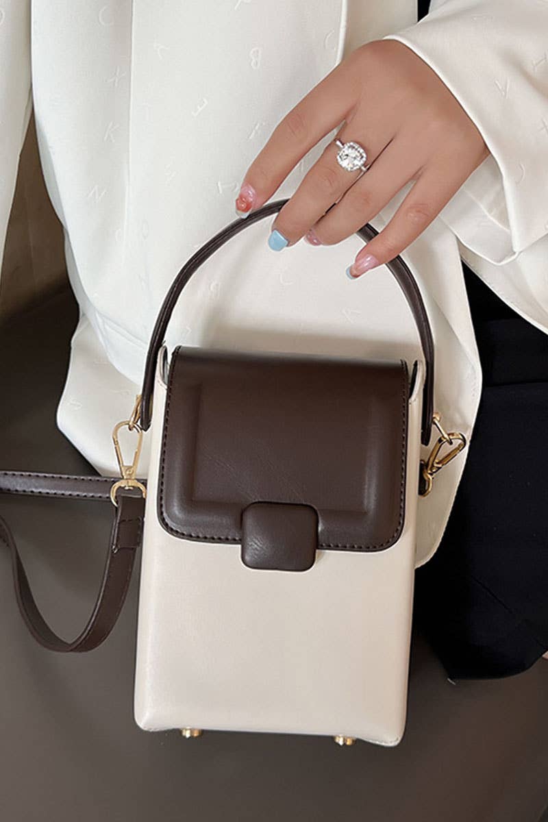 SQUARE BOX PHONE CROSS BAG_CWAB0467