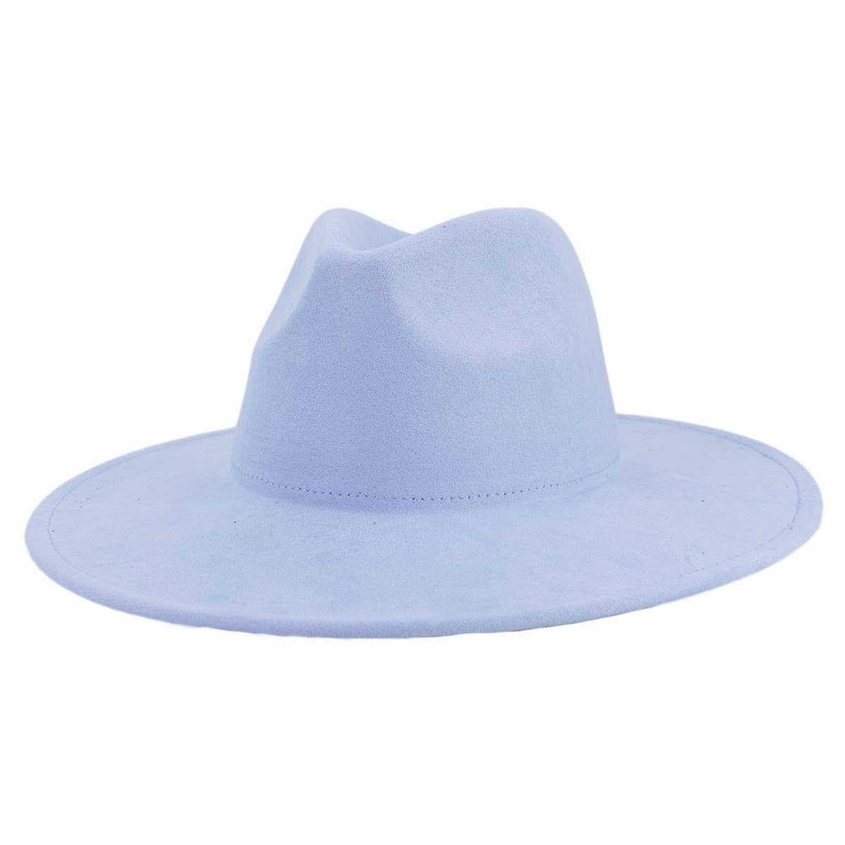 MENS AND WOMENS WIDE BRIM HATS WITH FLAT BRIM_CWAH1766