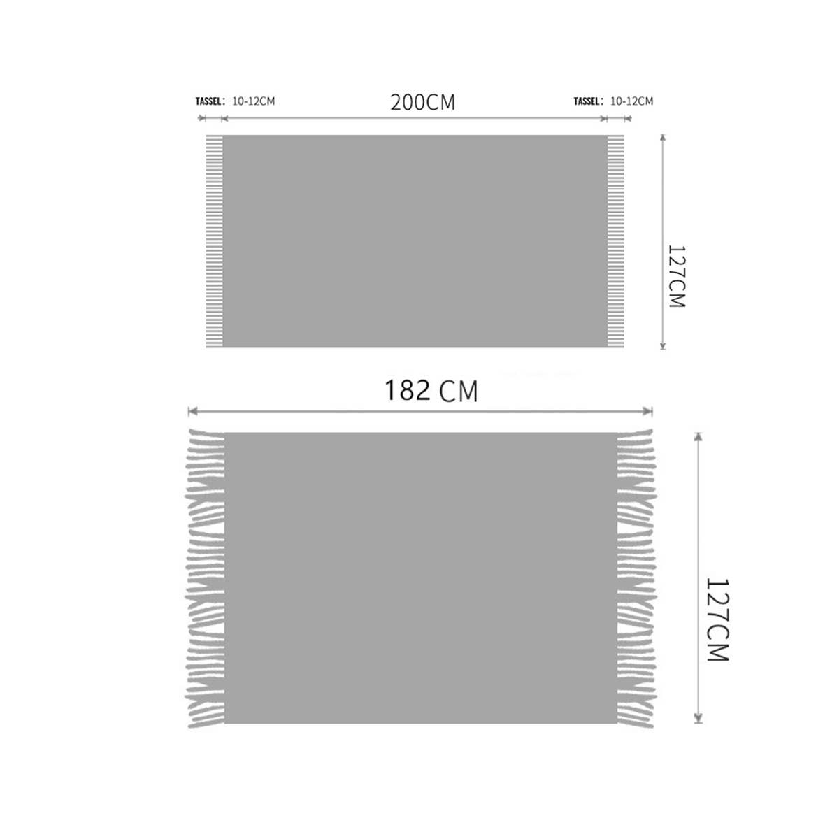 KNITTED SLEEP BLANKET WEIGHTED BLANKET COVER_CWMM0194