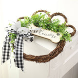 CUTE DOG PAW ARTIFICIAL GREEN WREATH DECOR_CWAJE05355