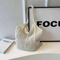 Cwab5061_New Straw Knitted Hollow Woven Bag