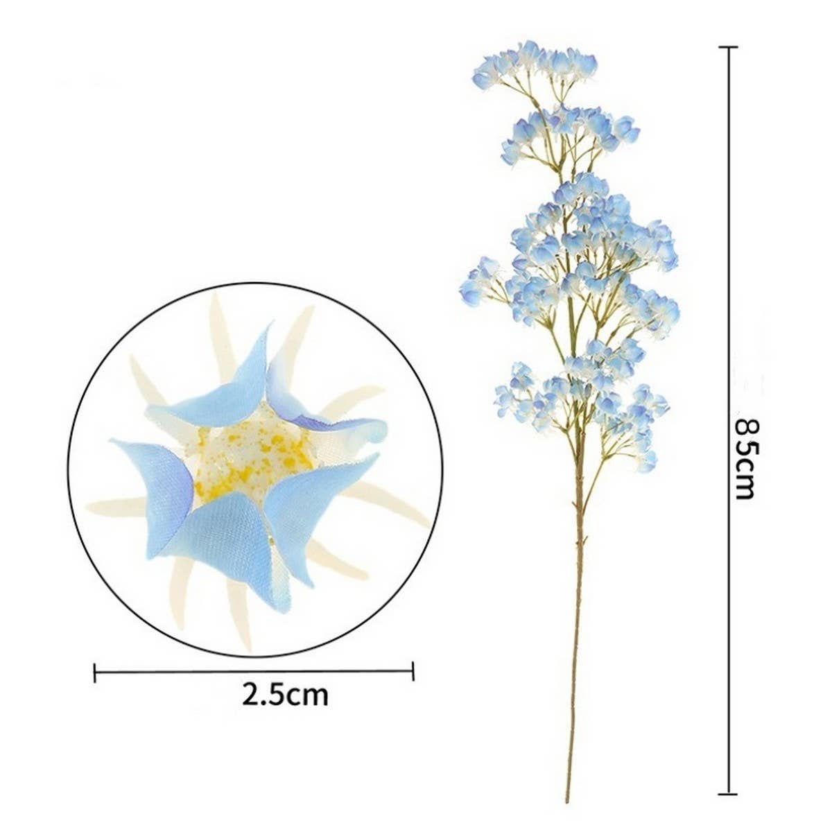 FAUX STARFRUIT AND BEER FLOWER FOR HOME DECOR_CWMM6587