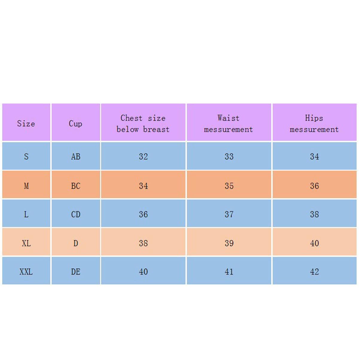 SEXY PUSH UP BIKINI SET SOLID COLOR SWIMSUIT_CWMW0169