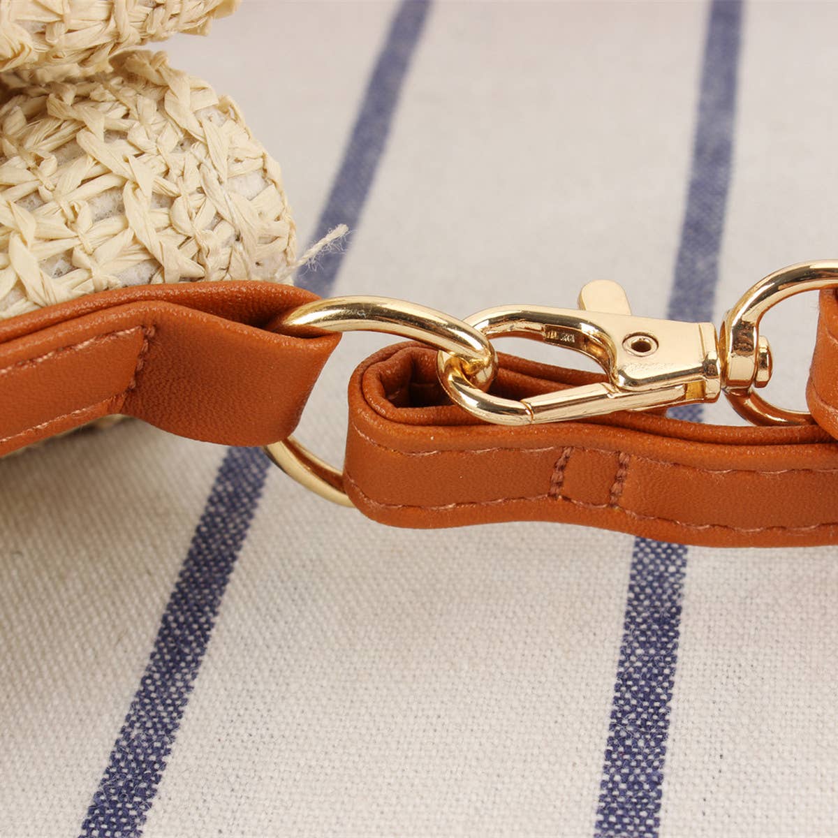 FASHION CROSSBODY BUCKET WOVEN BAG_CWAB2106